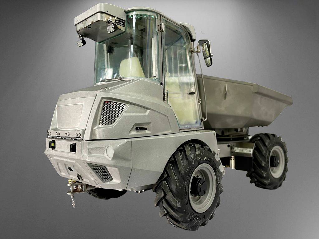 Thicon Models 58410 4x4 Mini-Kipper 6MDX unlackiert 1:14 électrique Camion RC kit à monter