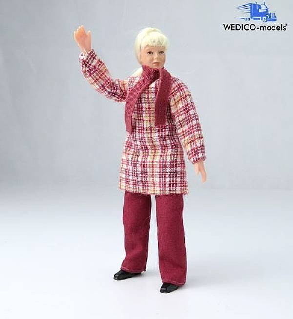 WEDICO-models 2278-W Julia Figurine de pilote 1 pc(s)