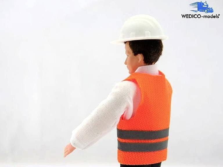 WEDICO-models 2302-W Casque de figurine de pilote 1 pc(s)