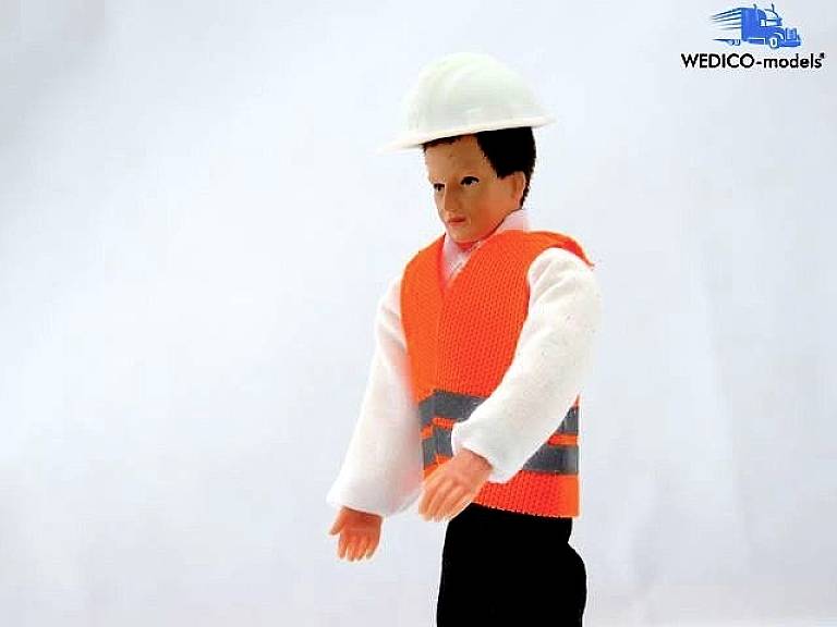 WEDICO-models 2302-W Casque de figurine de pilote 1 pc(s)