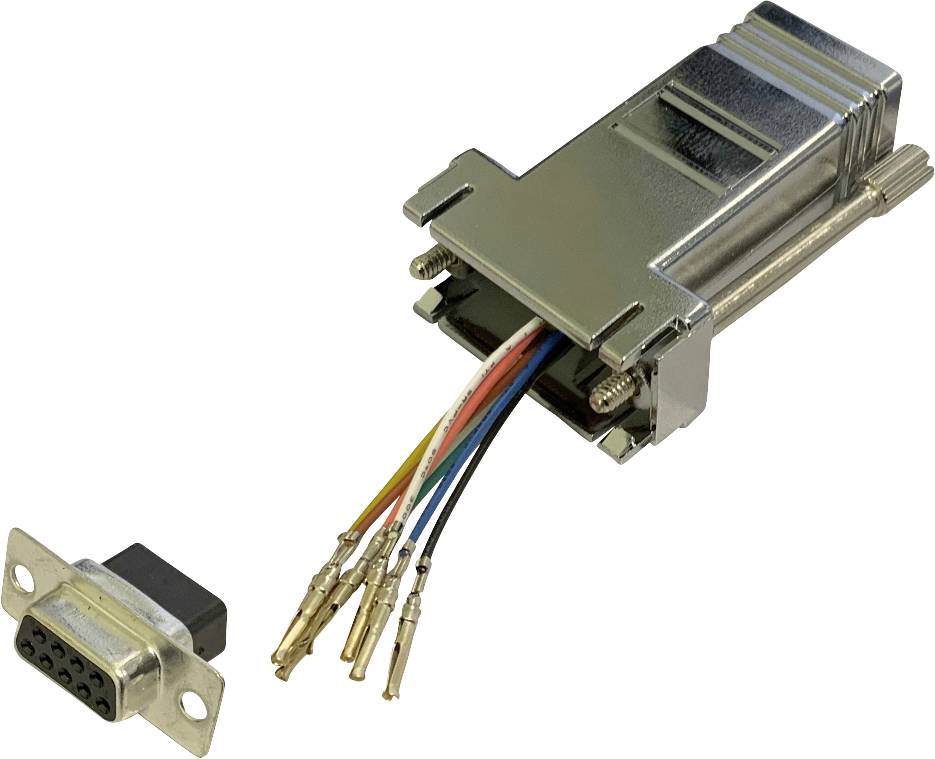 BKL Electronic 10121108 Adaptateur SUB-D femelle 9 pôles - RJ45 femelle 1 pc(s) Single