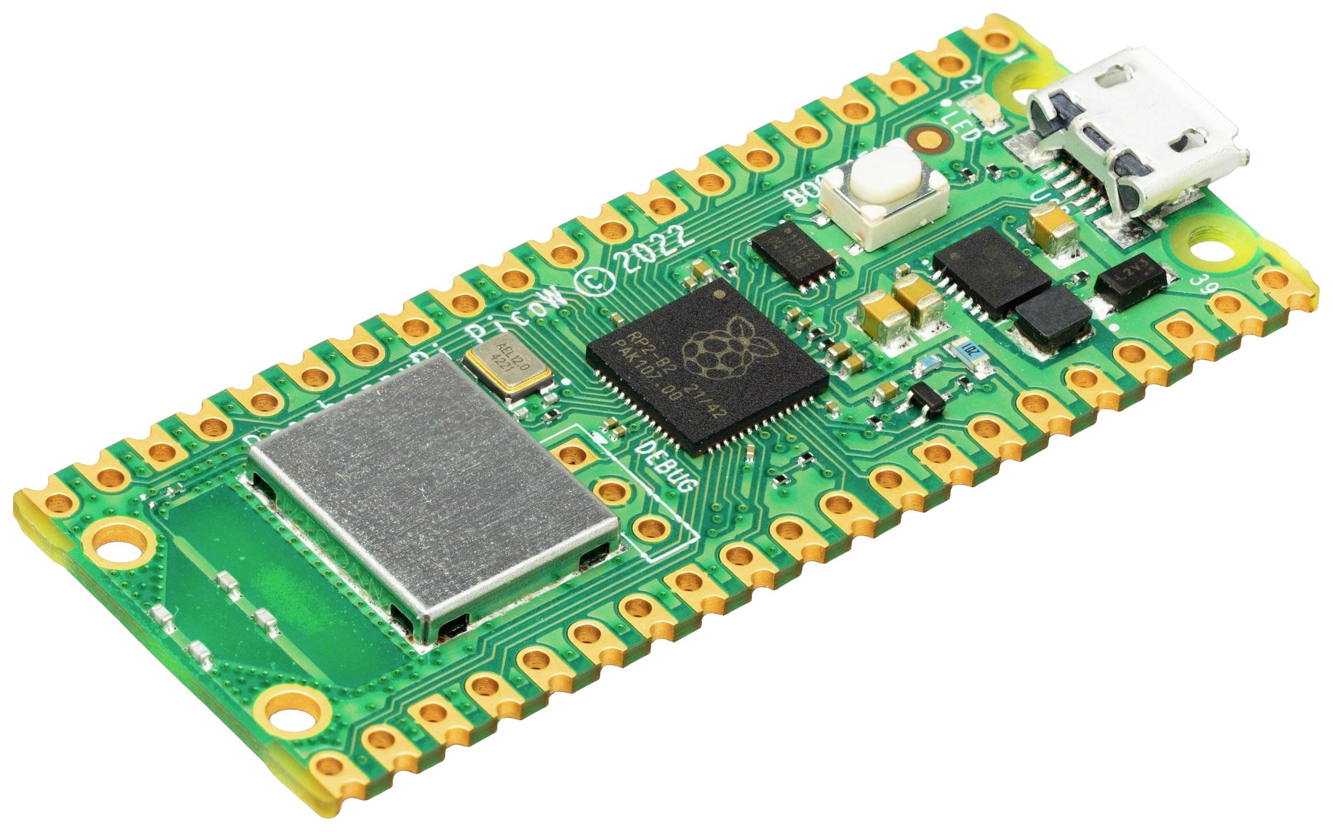 Microcontrôleur Raspberry Pi® RP-PICO-W
