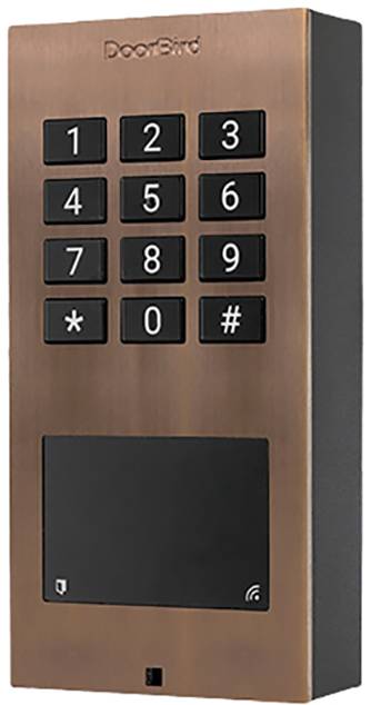 DoorBird 423872042 Clavier à code avec RFID montage apparent (en saillie) IP65 avec clavier éclairé