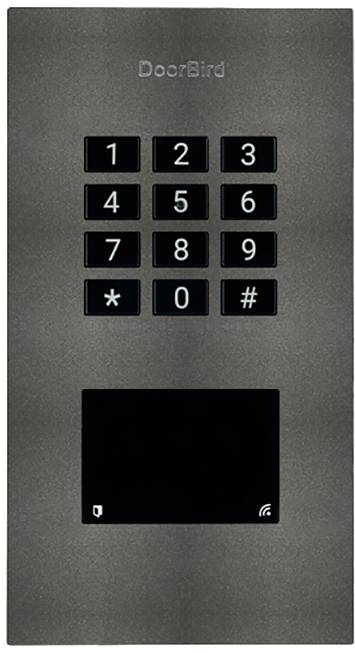 DoorBird 423872240 Clavier à code avec RFID encastré IP65 avec clavier éclairé