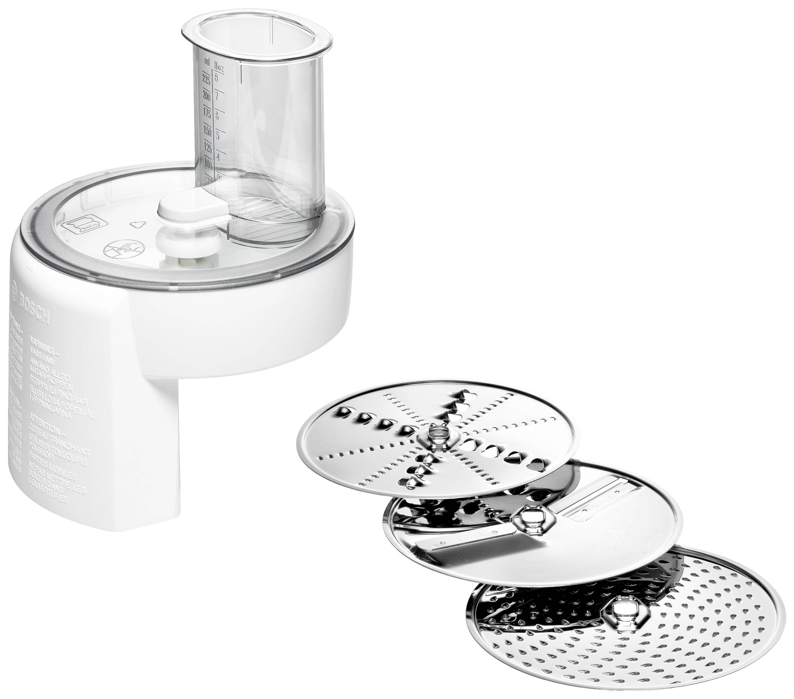 Bosch Haushalt MUZ4DS4 Râpe électrique blanc