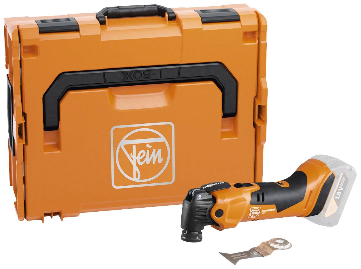 Fein Multimaster AMM 500 Plus AS 71293862000 Outil multifonction sans fil sans batterie, sans chargeur, + mallette 18 V Nomb