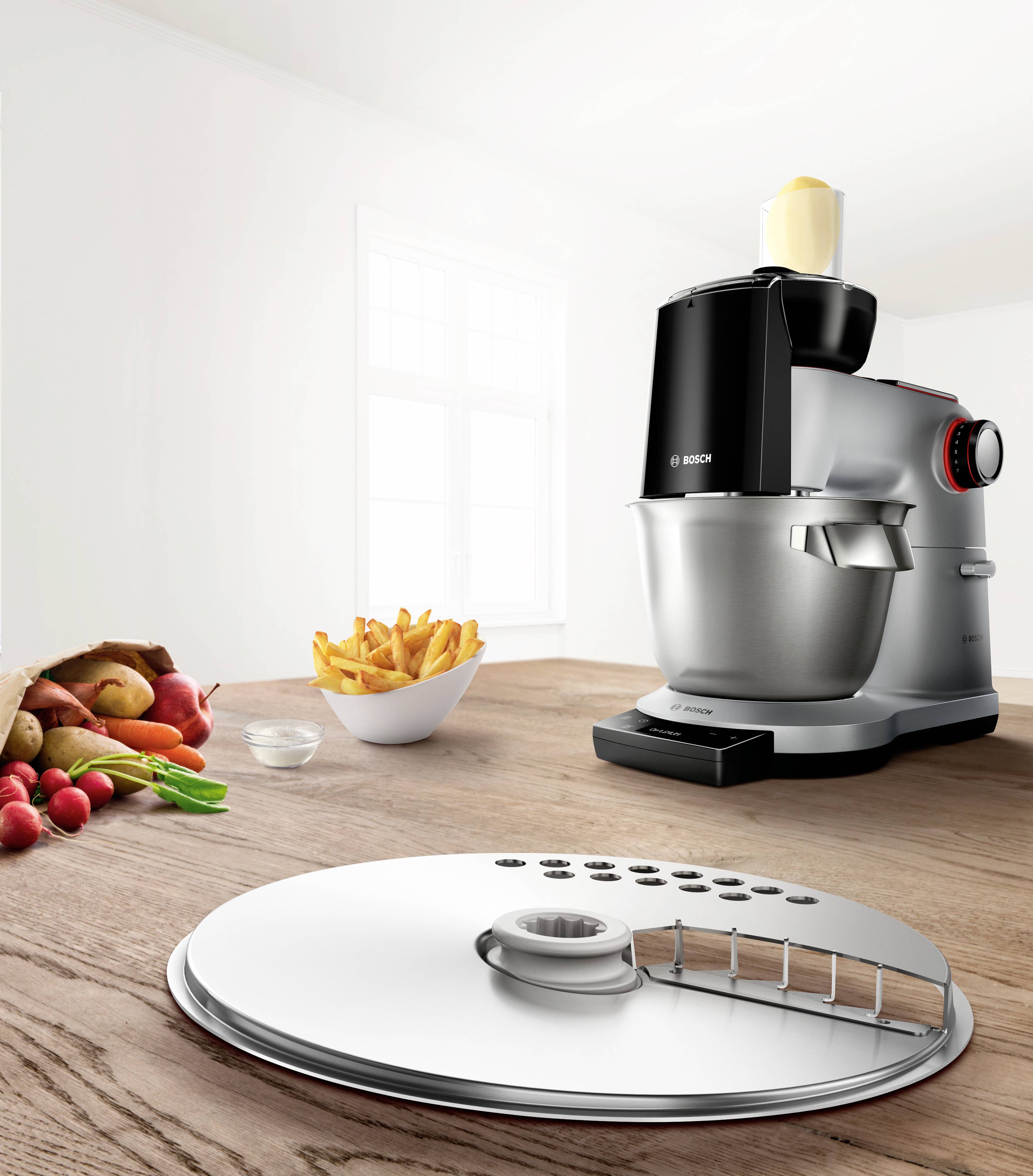 Bosch Haushalt MUZ9PS1 Coupe-frites acier inoxydable