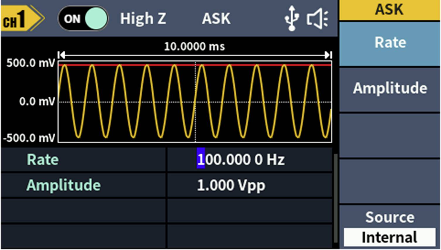 FG-1602 Générateur de fonction VOLTCRAFT 1 µHz - 60 MHz 2 canaux Arbitraire
