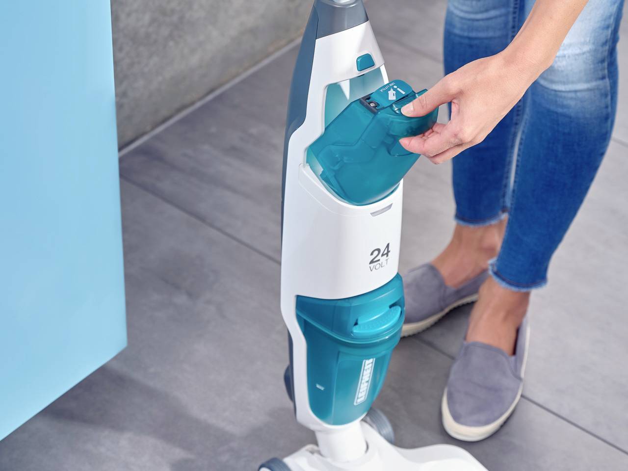 Leifheit Regulus Aqua PowerVac 11914 Balai rotatif sans fil