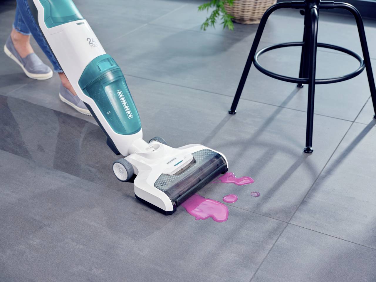 Leifheit Regulus Aqua PowerVac 11914 Balai rotatif sans fil