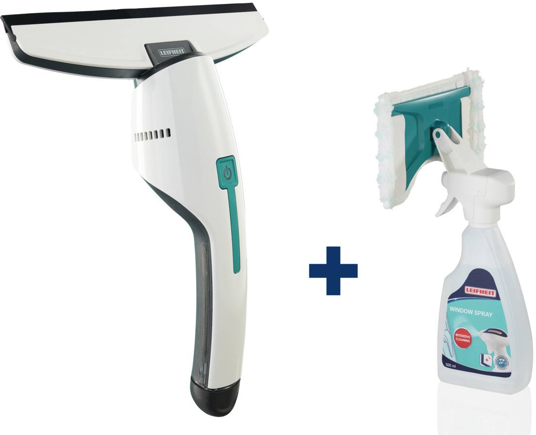 Leifheit Nemo+SprayClean Nettoyeur vitres blanc