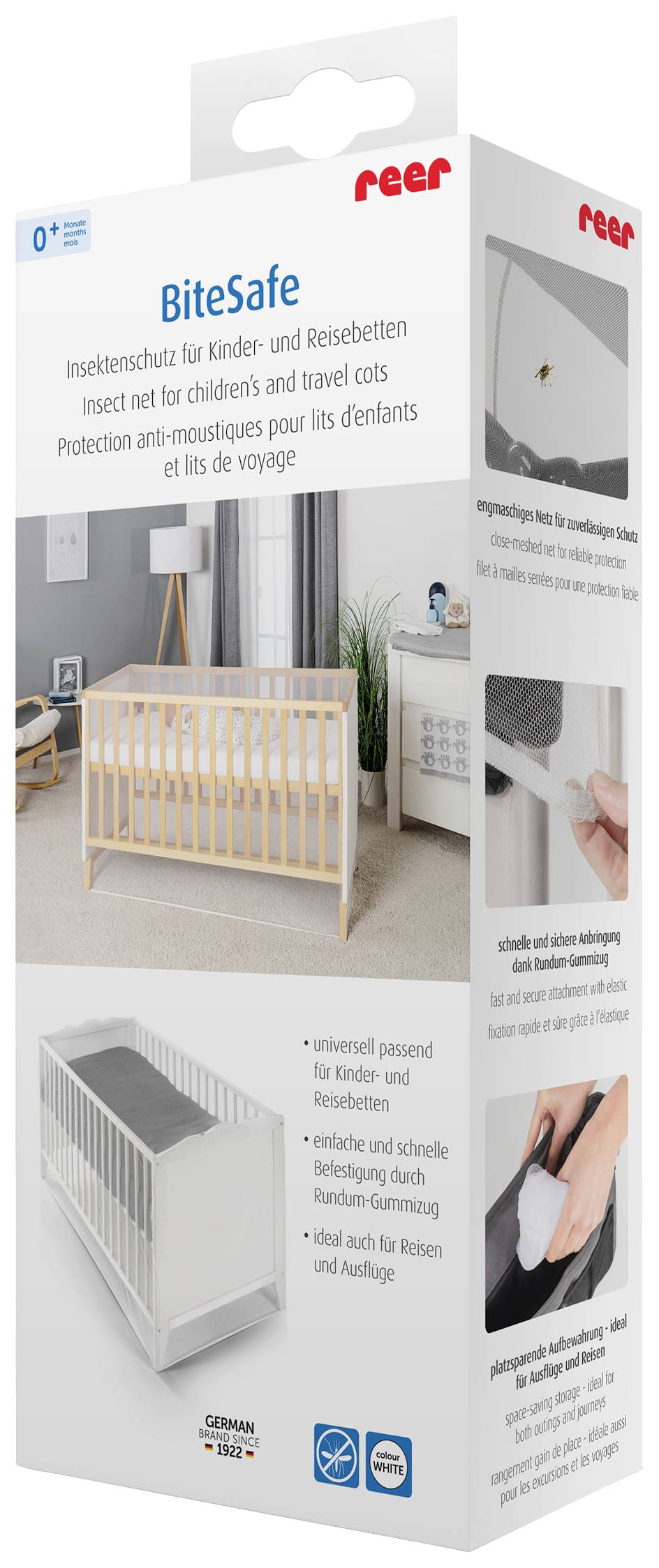 REER BiteSafe 87040 Moustiquaire blanc 1 pc(s)
