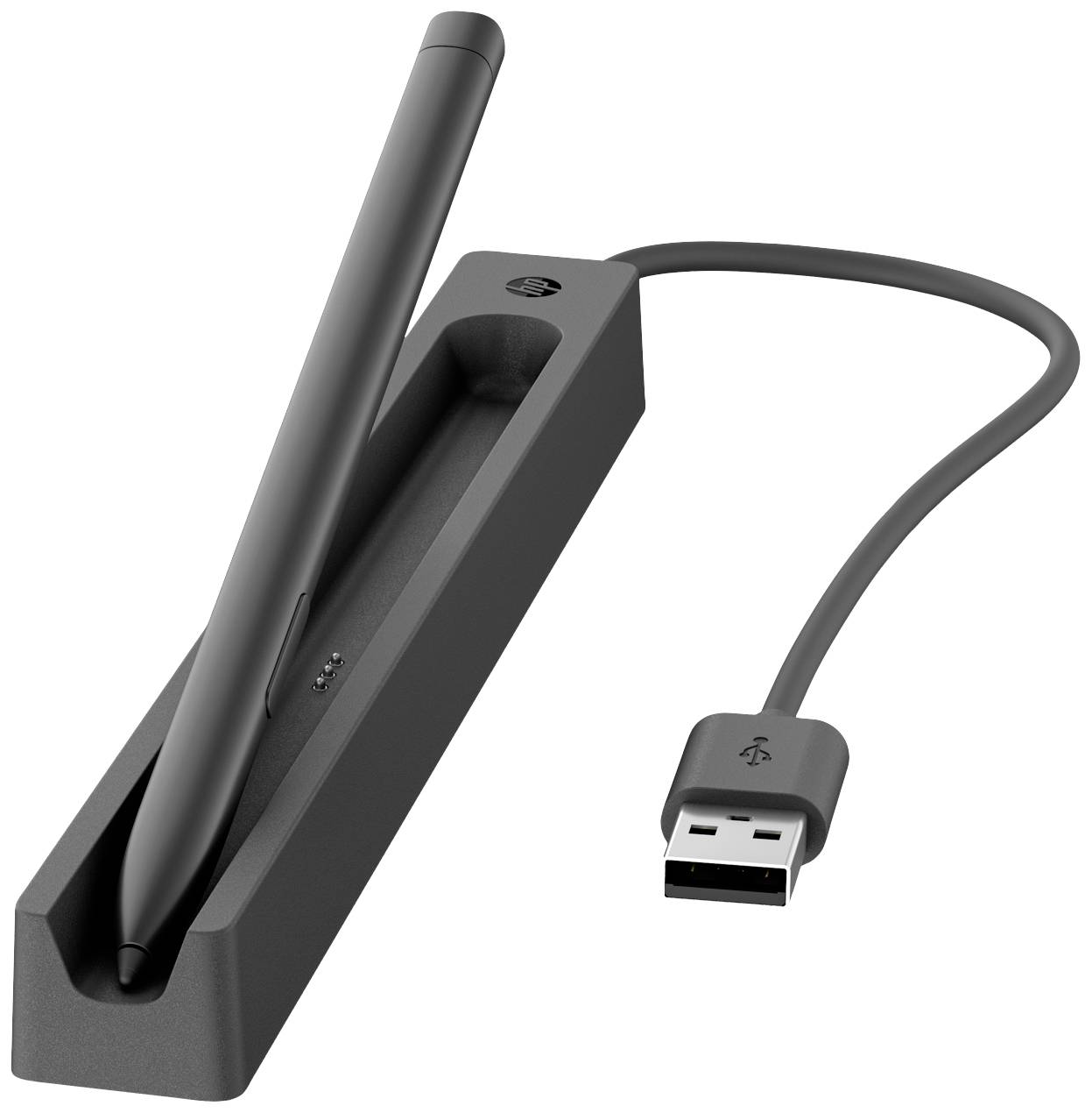 HP Slim Pen Charger Station de charge pour stylet noir