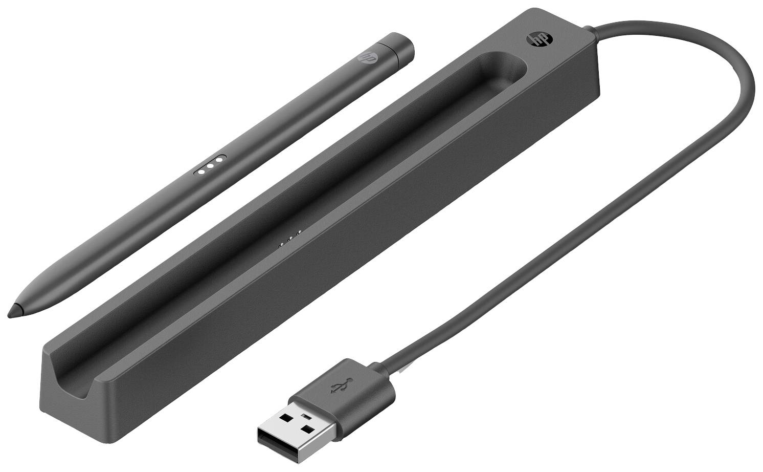 HP Slim Pen Charger Station de charge pour stylet noir