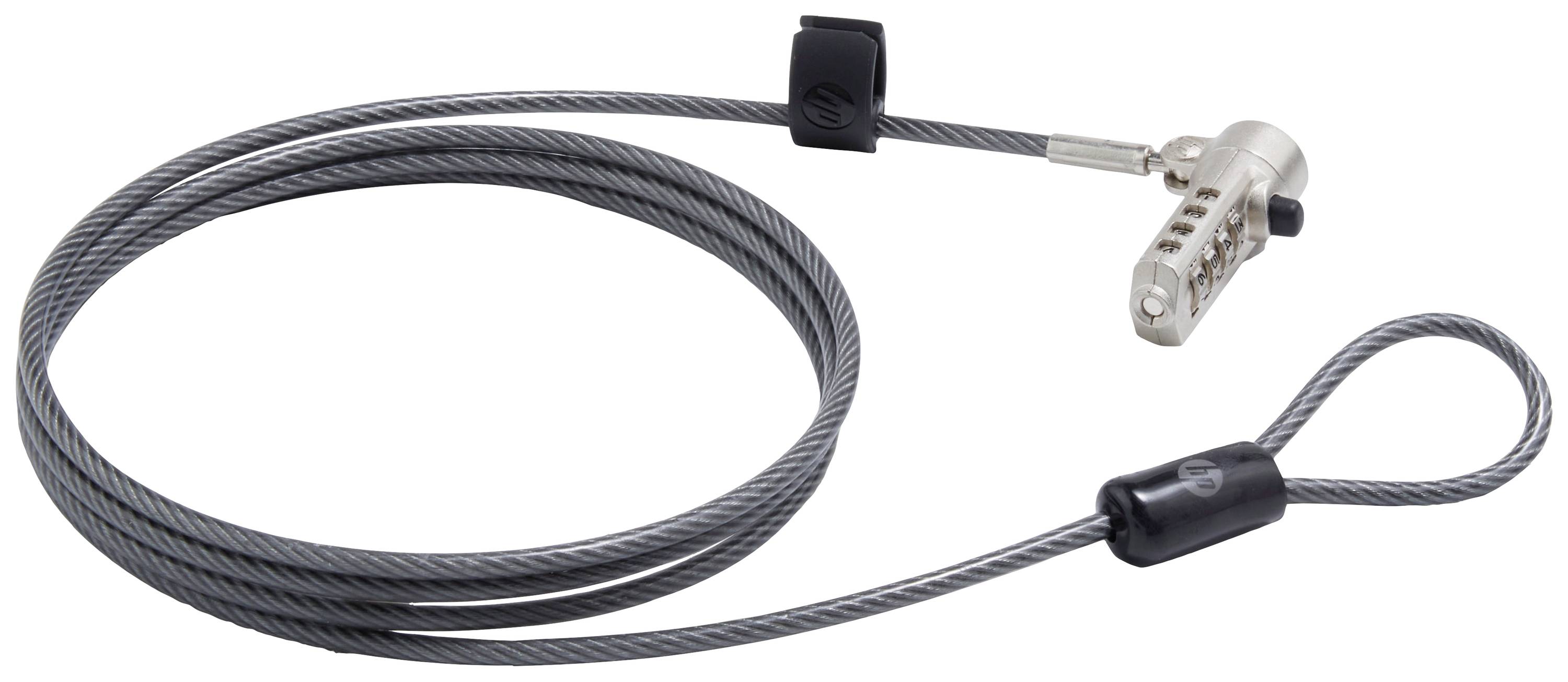 HP Antivol pour ordinateur portable fermeture à combinaison 1.83 m Nano Combination Lock