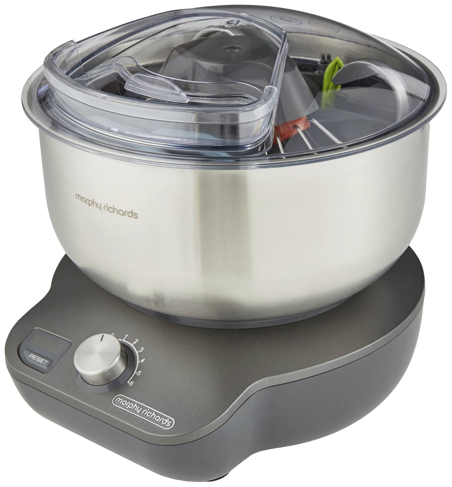 Morphy Richards MixStar Mixeur sur pied 600 W gris (mat), acier inoxydable