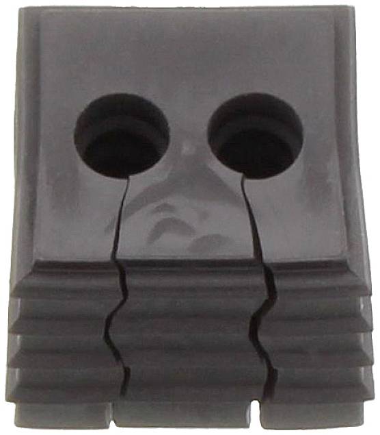 CONTA-CLIP KDS-DE 2X5-6 BK Élément d'étanchéité Elastomère thermoplastique noir 10 pc(s)