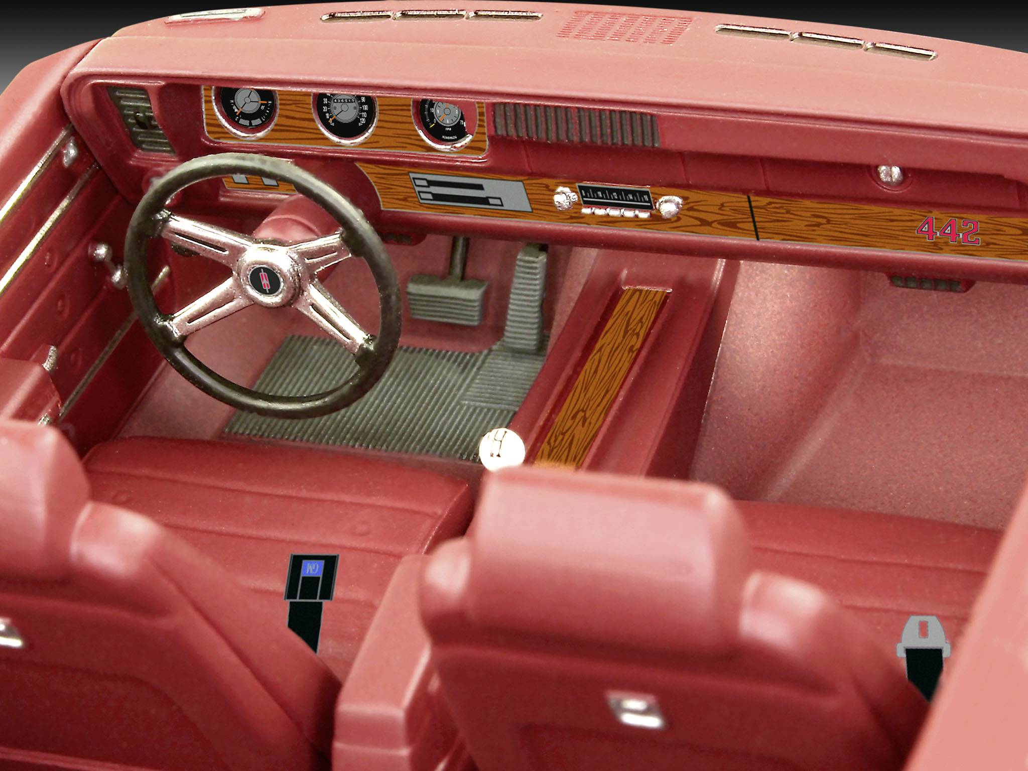 Revell 07695 71 Oldsmobile® 442™ Maquette de voiture 1:25