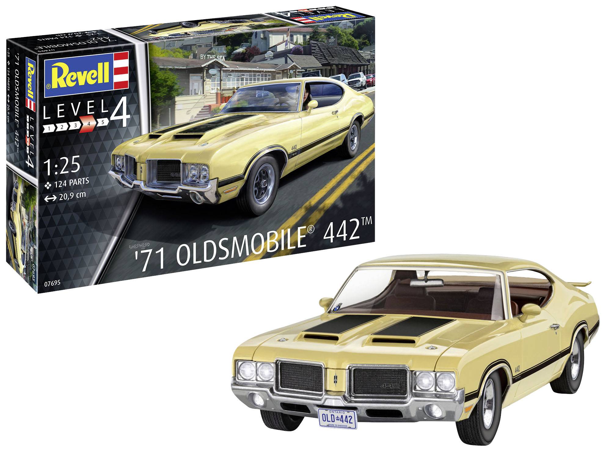 Revell 07695 71 Oldsmobile® 442™ Maquette de voiture 1:25