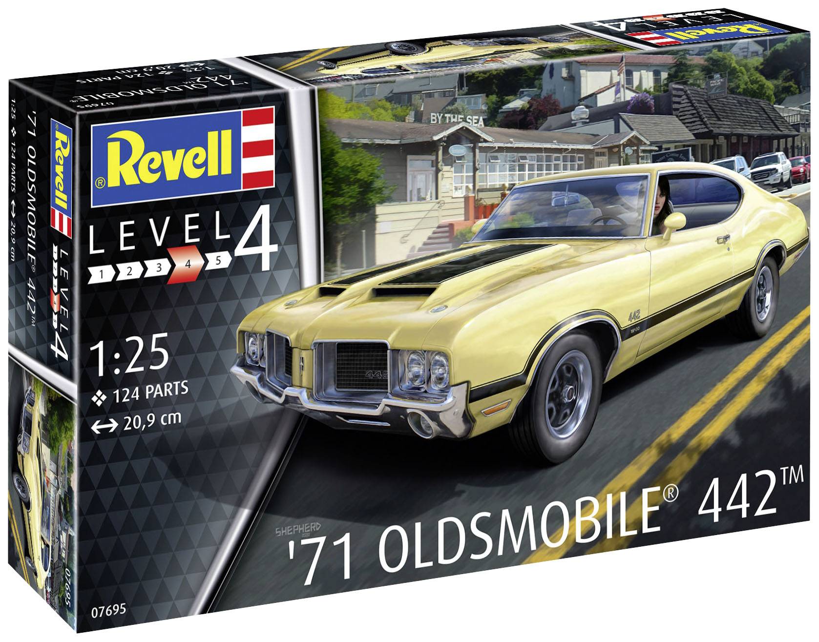 Revell 07695 71 Oldsmobile® 442™ Maquette de voiture 1:25