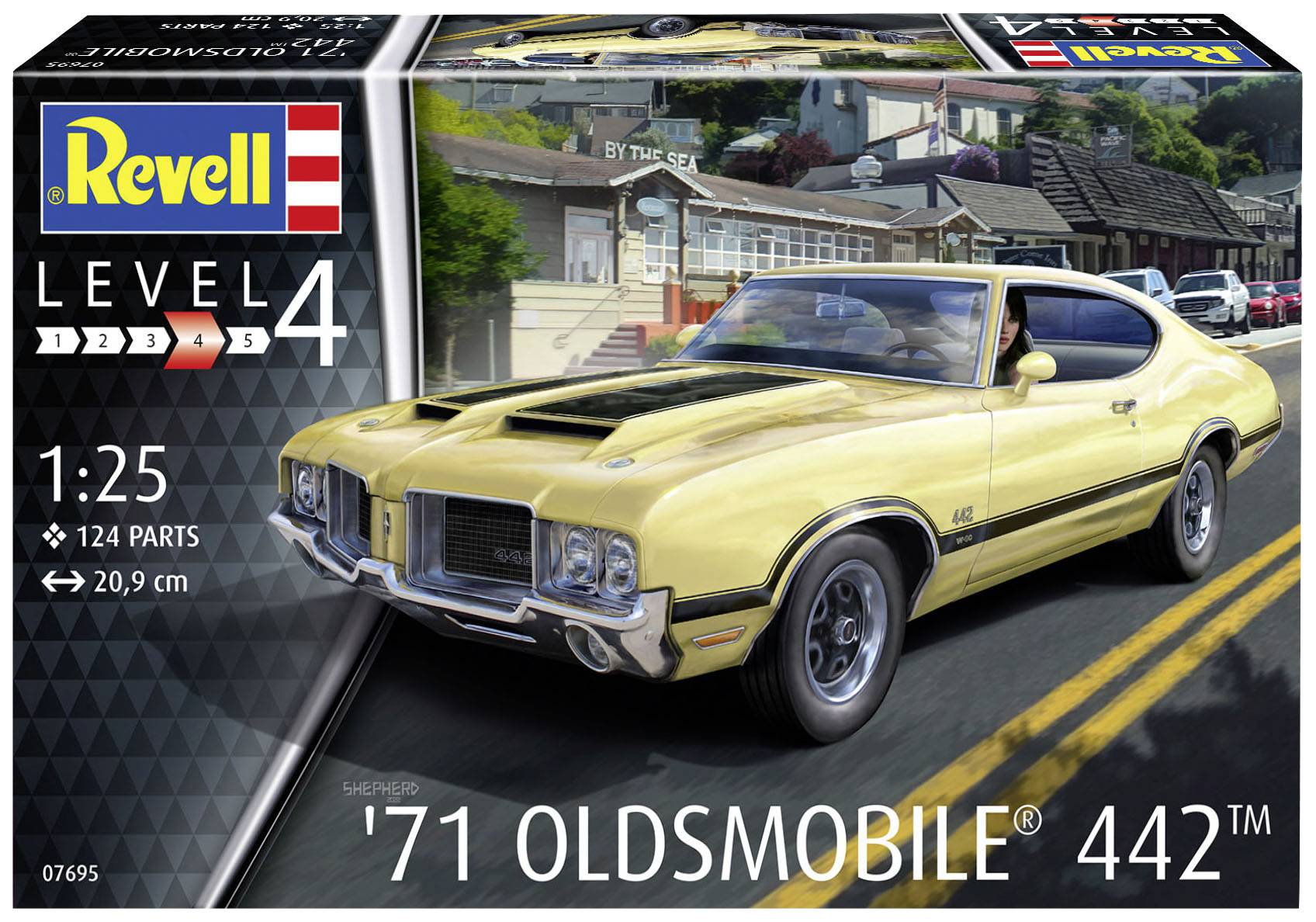 Revell 07695 71 Oldsmobile® 442™ Maquette de voiture 1:25