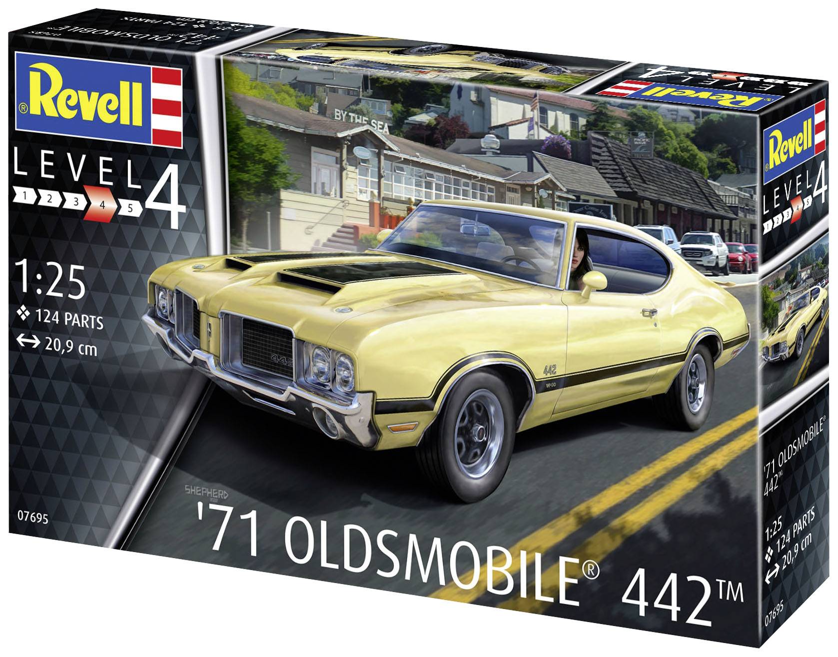 Revell 07695 71 Oldsmobile® 442™ Maquette de voiture 1:25