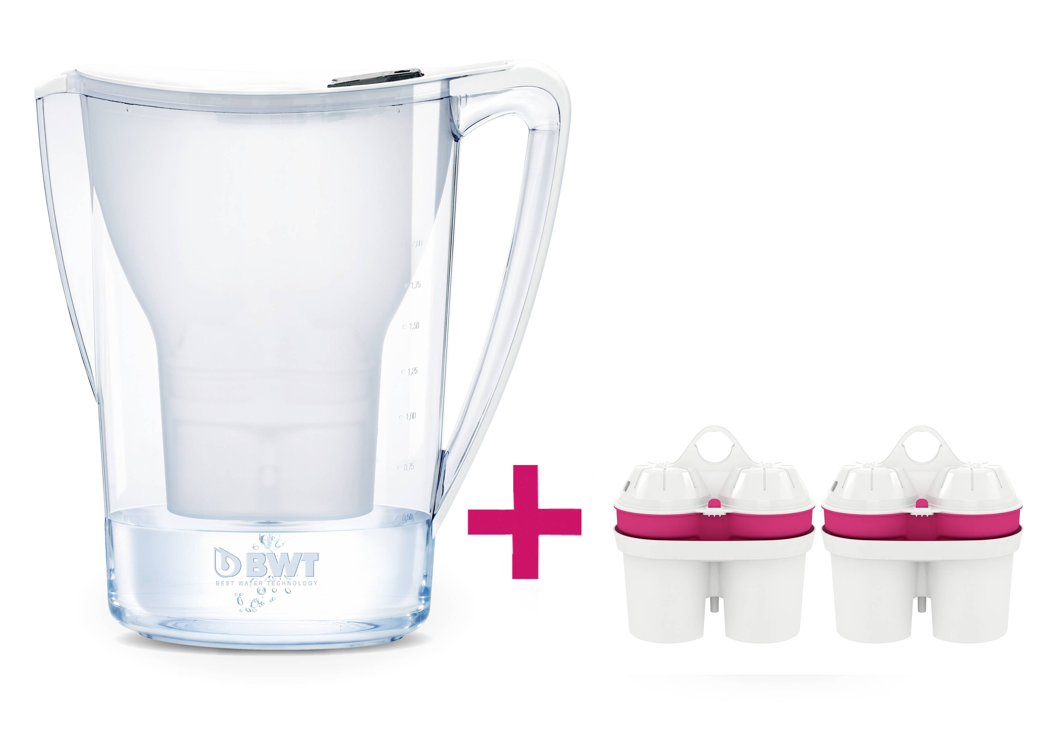 BWT PENGUIN 305609 Carafe filtrante 2.7 l blanc