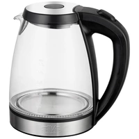 Silva Homeline KL-G 1701 Bouilloire sans fil, protection contre la surchauffe verre, acier inoxydable Contenance: 1.7 l Silva Homeline KL-G 1701 Bouilloire sans fil, protection contre la surchauffe verre, acier inoxydable Contenance: 1.7 l