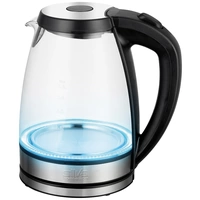 Silva Homeline KL-G 1701 Bouilloire sans fil, protection contre la surchauffe verre, acier inoxydable Contenance: 1.7 l Silva Homeline KL-G 1701 Bouilloire sans fil, protection contre la surchauffe verre, acier inoxydable Contenance: 1.7 l