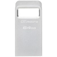Kingston DataTraveler® Micro Clé USB au détail 64 GB argent DTMC3G2/64GB USB 3.1 (Gen 1) Kingston DataTraveler® Micro Clé USB au détail 64 GB argent DTMC3G2/64GB USB 3.1 (Gen 1)