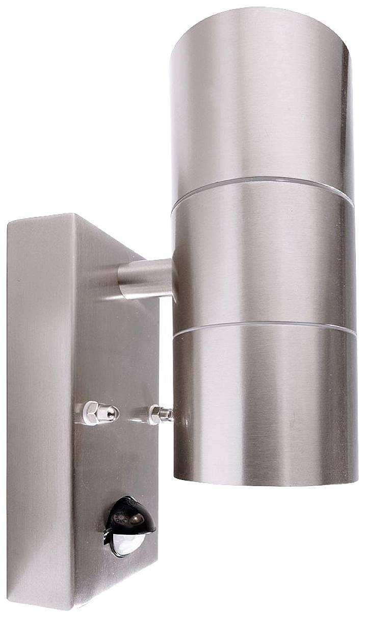 Deko Light Zilly Up & Down Motion 731007 Applique avec détecteur de mouvement GU10 acier inoxydable