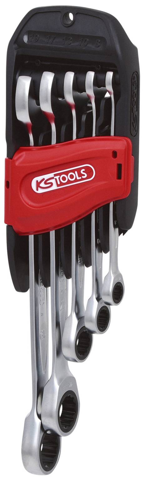 KS Tools 503.4255 Jeu de clés mixtes 5 pièces Ouverture de clé (métrique) 19 mm