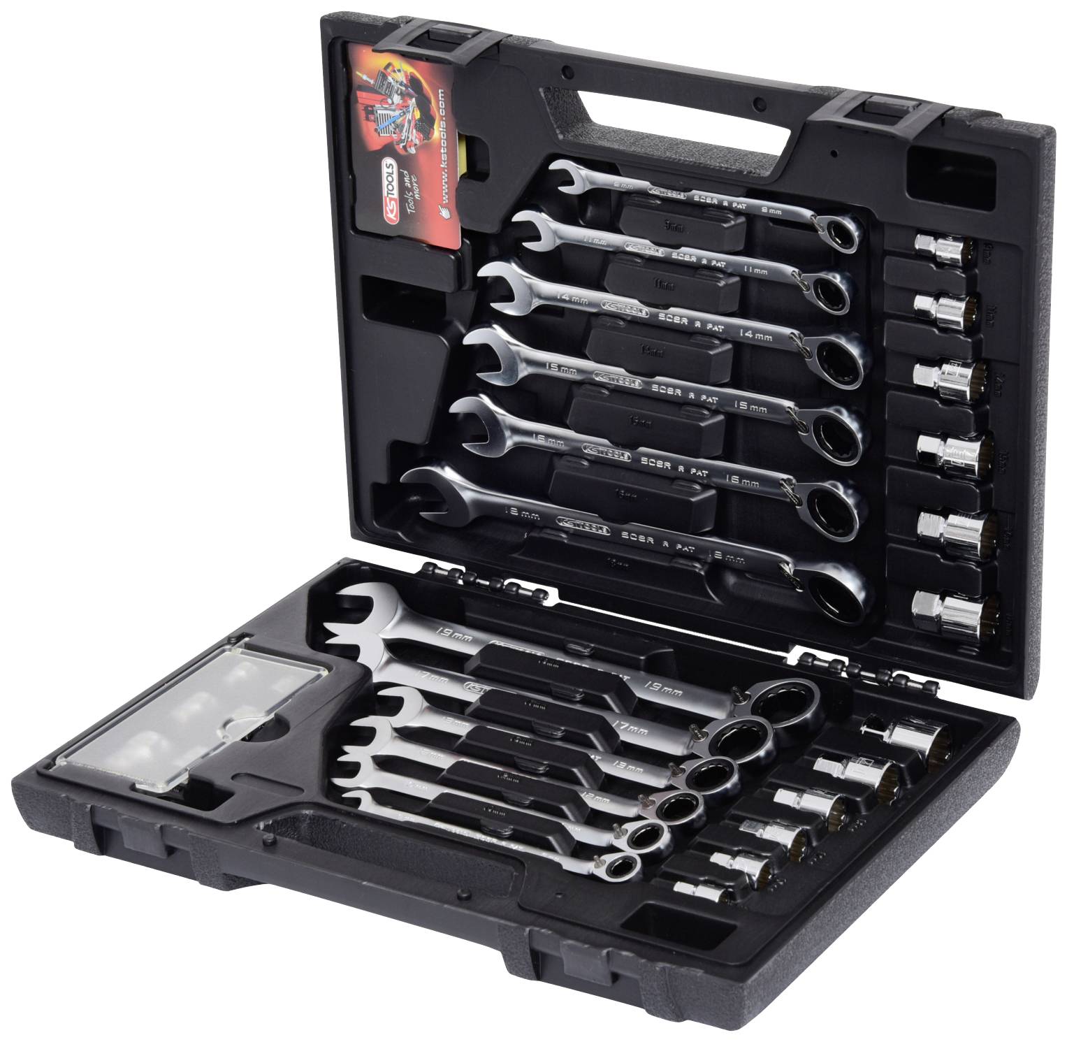 KS Tools 503.4960 Jeu de clés mixtes 30 pièces Ouverture de clé (métrique) 19 mm