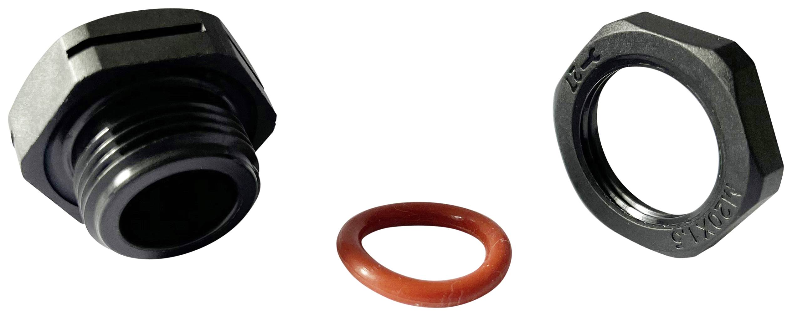 TRU COMPONENTS HX-PF-M20 Elément de compensation de pression M20 PA66 noir 1 pc(s)