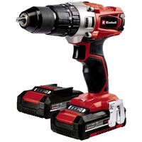 Einhell Power X-Change TE-CD 18/2 Li-i +64 (2x2,0 Ah) 2 vitesses-Perceuse-visseuse à percussion sans fil + 2 batteries Einhell Power X-Change TE-CD 18/2 Li-i +64 (2x2,0 Ah) 2 vitesses-Perceuse-visseuse à percussion sans fil + 2 batteries