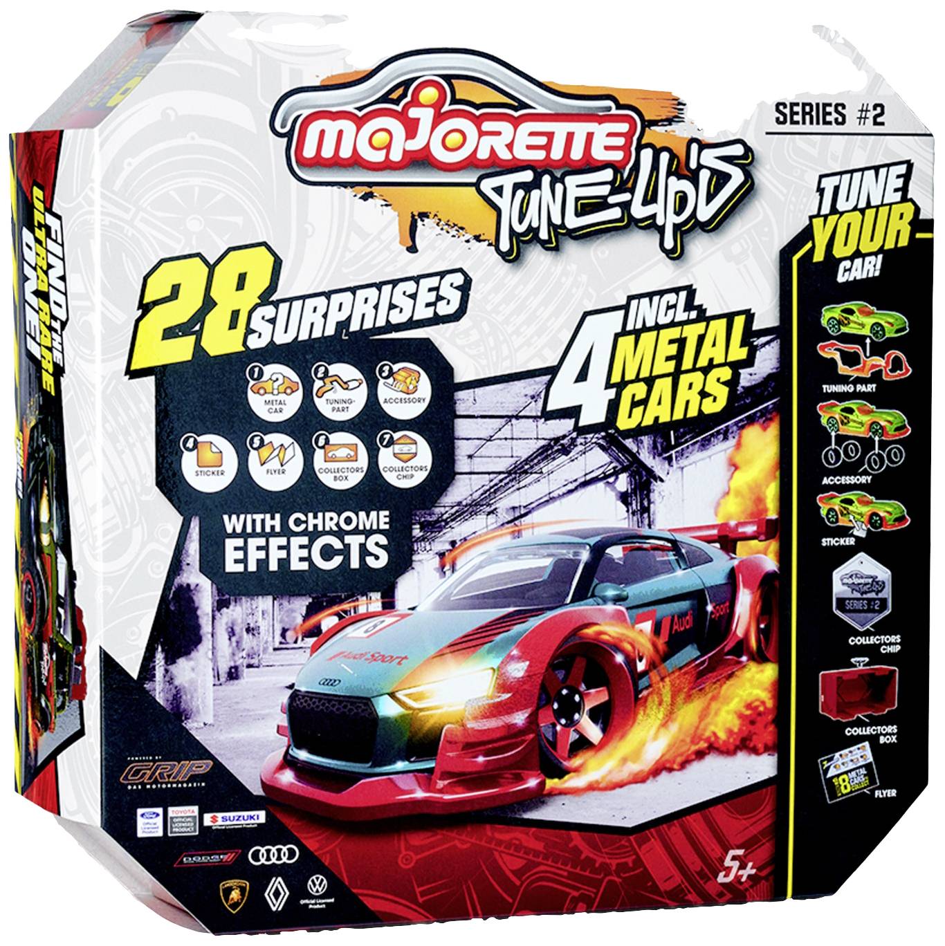 Majorette Tune Up's 2, 28 Surprises Modèle réduit de voiture