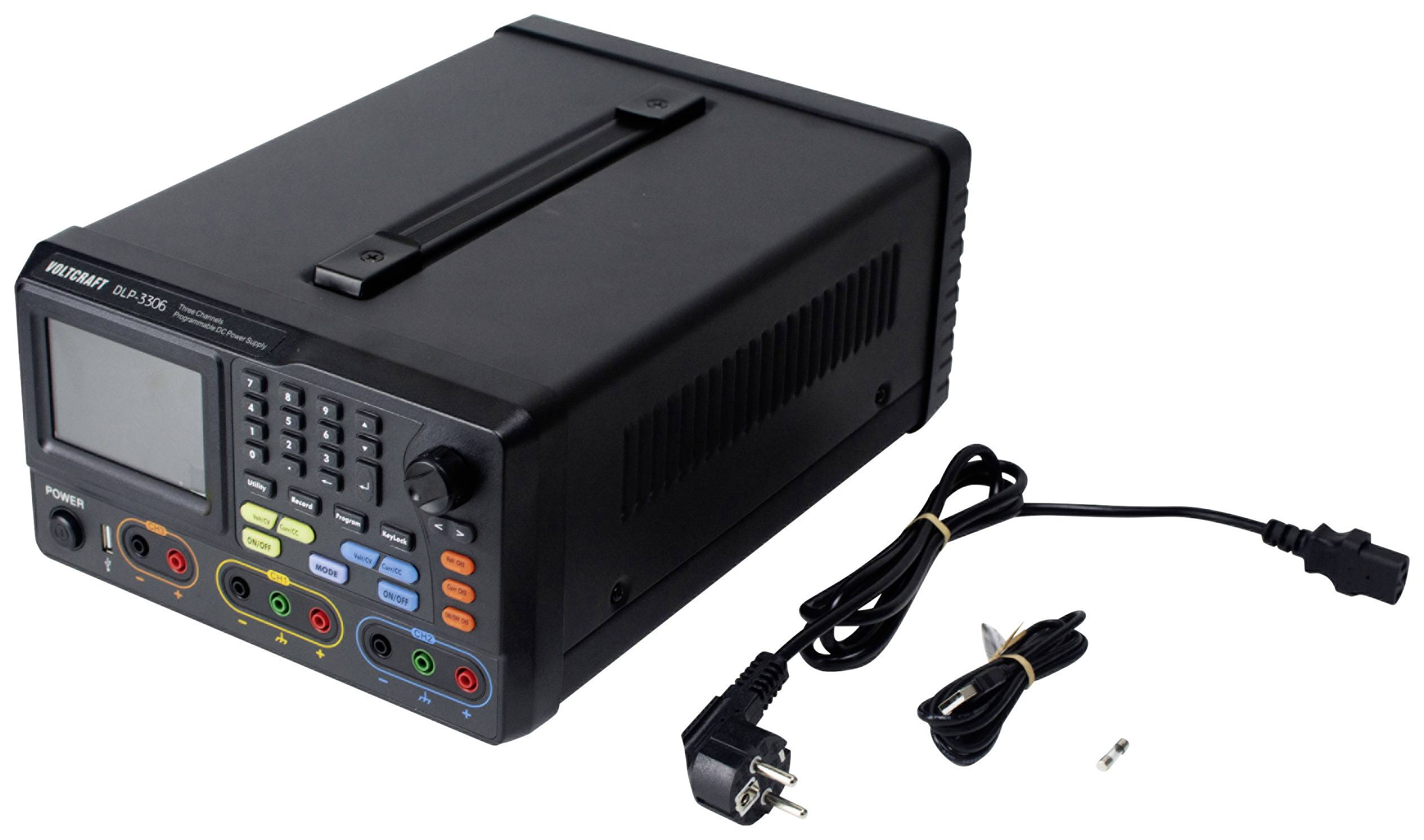 Alimentation de laboratoire réglable VOLTCRAFT DLP-3306 0 - 30 V 0 - 6 A 378 W RS-232, USB, LAN Fonction esclave Nbr. de sorties