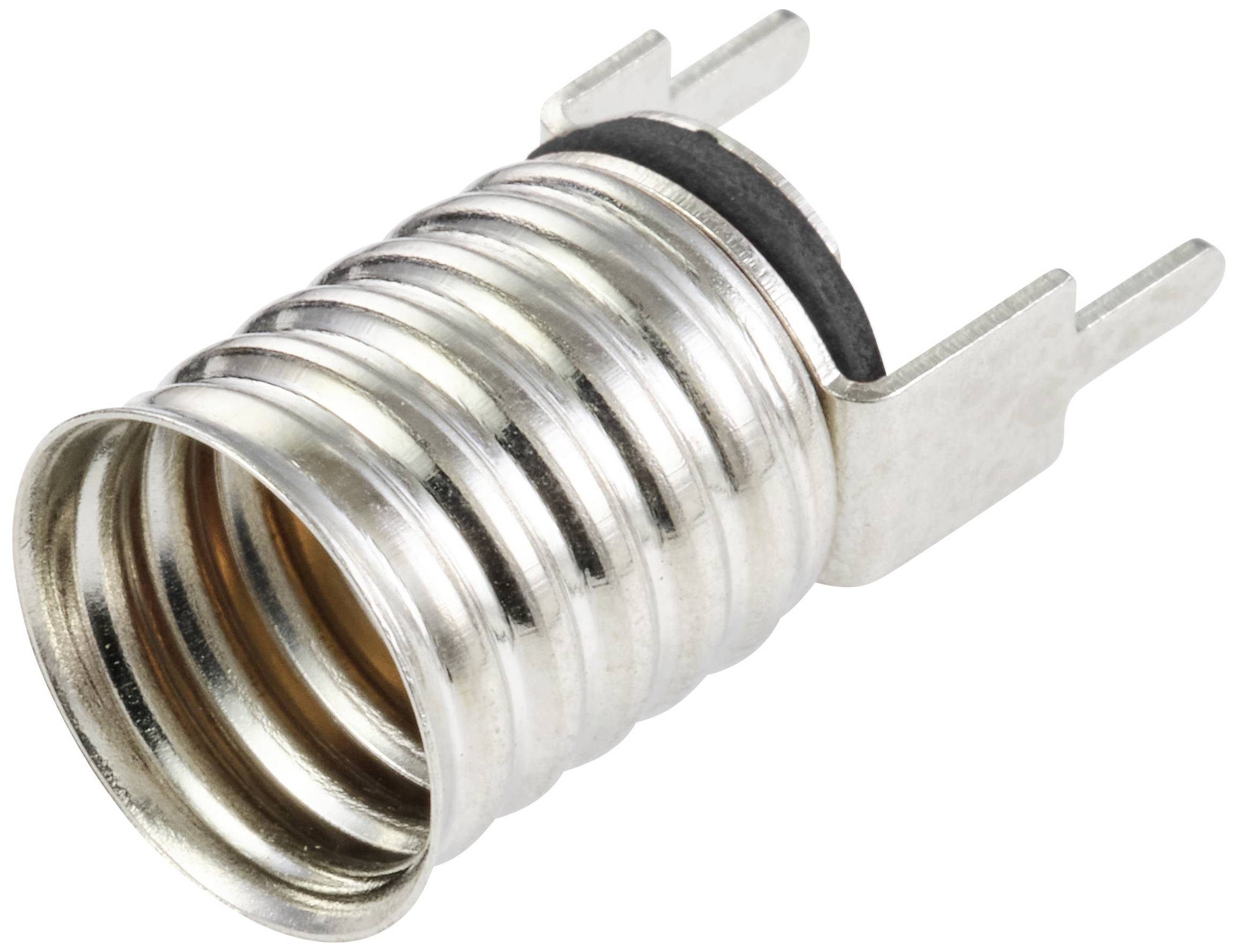 TRU COMPONENTS TC-10477724 Support d'ampoule Culot (mini-lampes): E10 Connexion: broches à souder