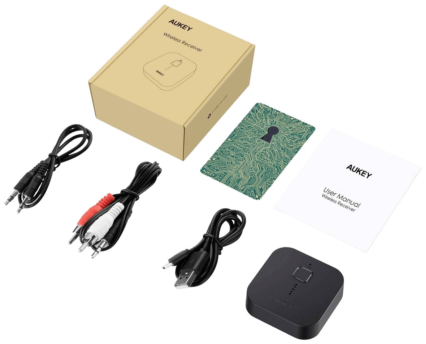 Aukey BR-C1 Récepteur de musique Bluetooth®