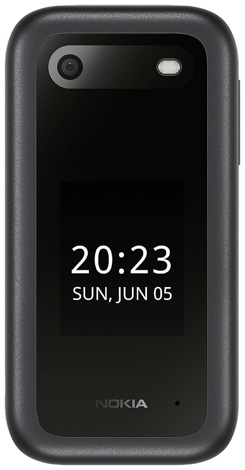 Nokia 2660 Flip Téléphone portable à clapet noir