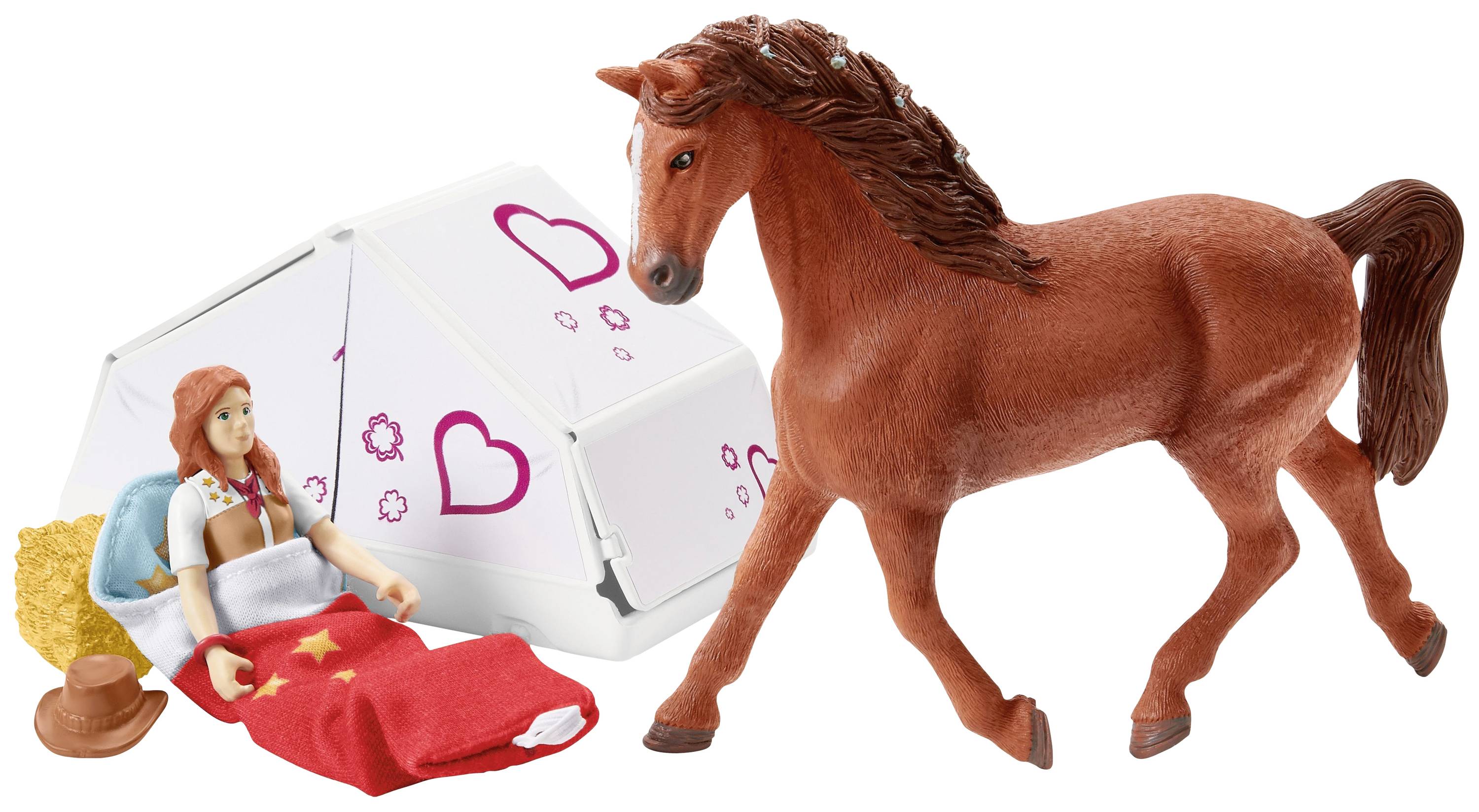 Schleich® Horse Club 42535 Abenteuer mit Auto und Pferdeanhänger