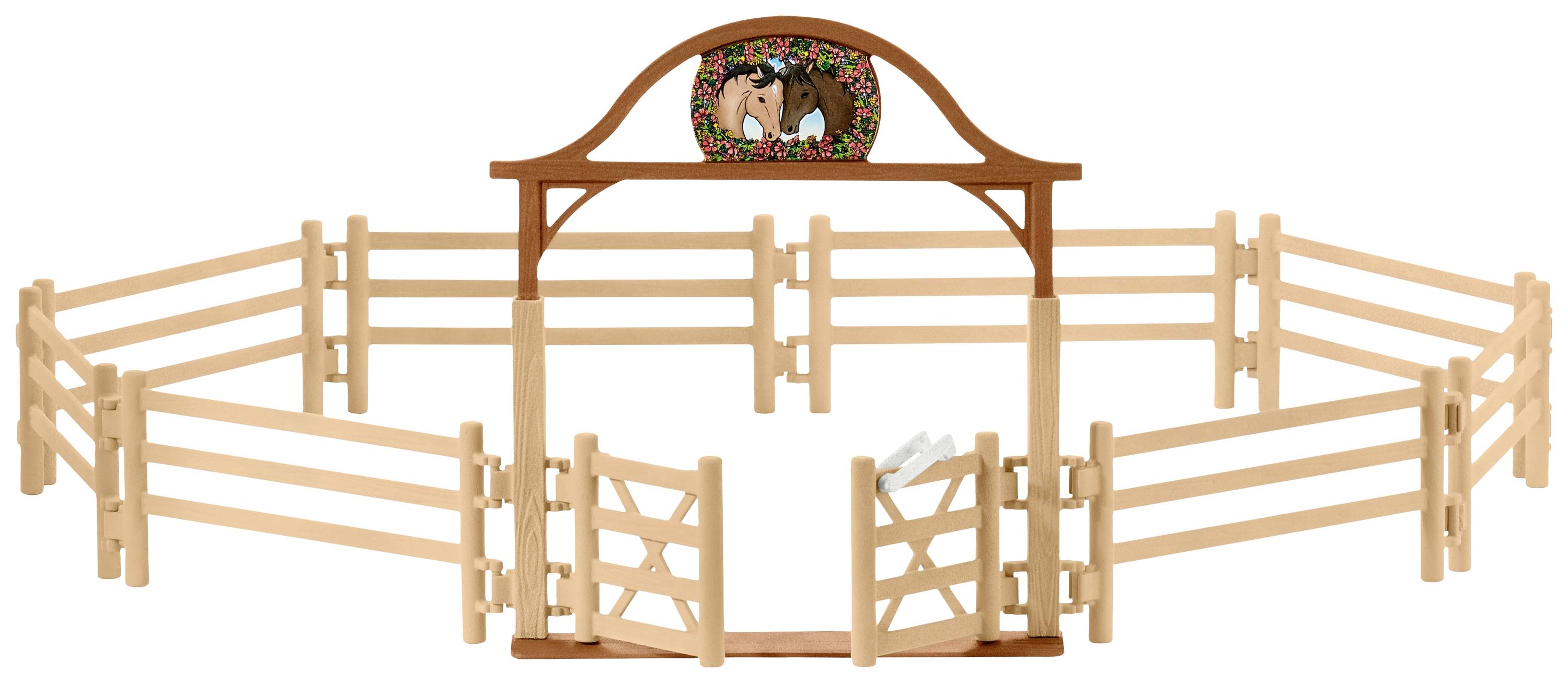 Schleich® Horse Club 42434 Pferdekoppel mit Eingangstor