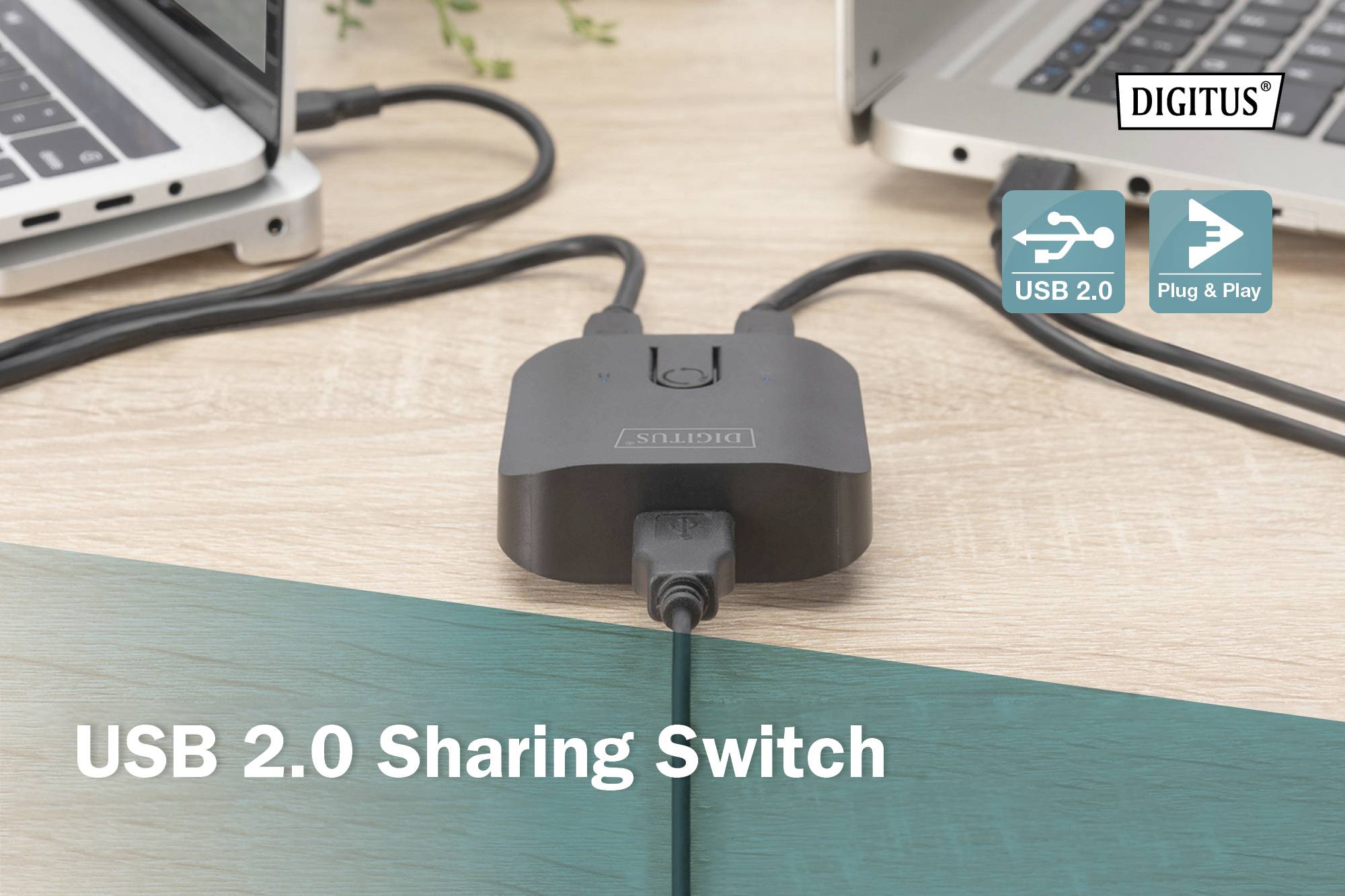 Digitus USB 2.0 Adaptateur DA-70135-3