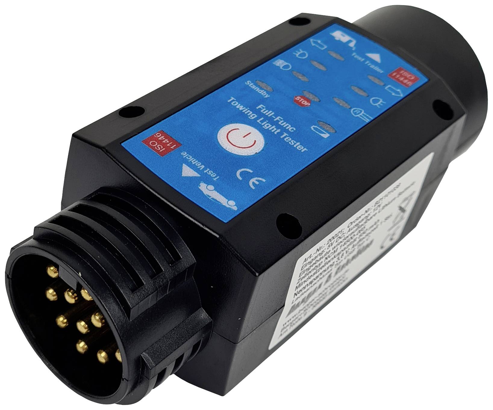 Berger & Schröter 48252 ISO11446 Trailertester ISO11446 Testeur d'éclairage 3.6 V