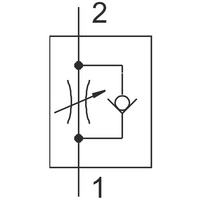 FESTO Clapet anti-retour à étranglement 8068749 VFOE-LS-T-G18-Q8 0.2 à 10 bar Filetage extérieur G1/8" 1 pc(s) FESTO Clapet anti-retour à étranglement 8068749 VFOE-LS-T-G18-Q8 0.2 à 10 bar Filetage extérieur G1/8" 1 pc(s)