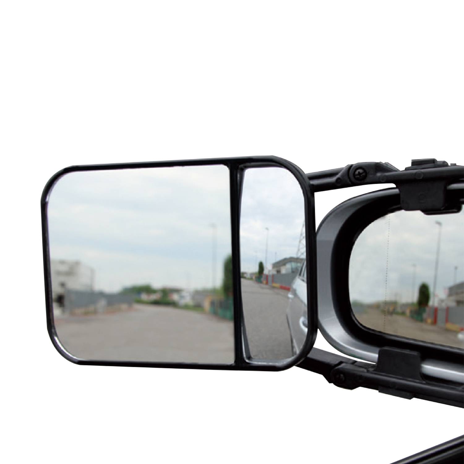 IWH Caravanspiegel XL Duo 019606 Rétroviseur 220 mm x 125 mm