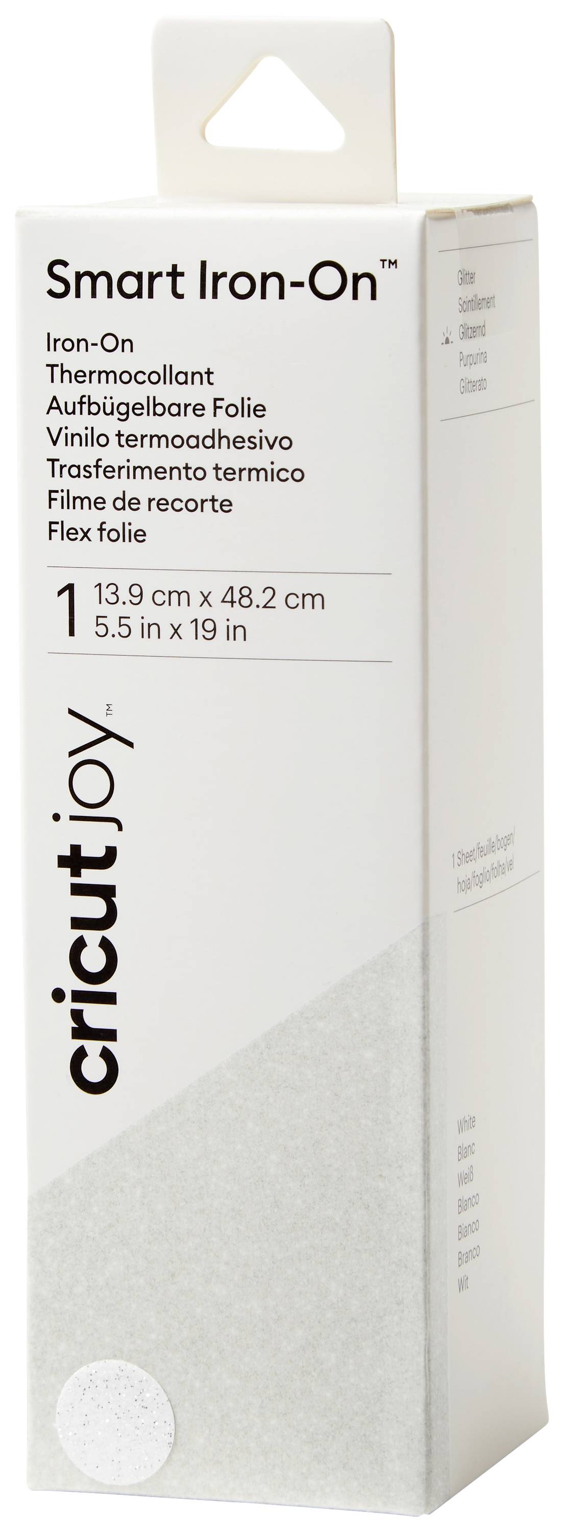 Cricut Joy Smart Iron-On Film blanc