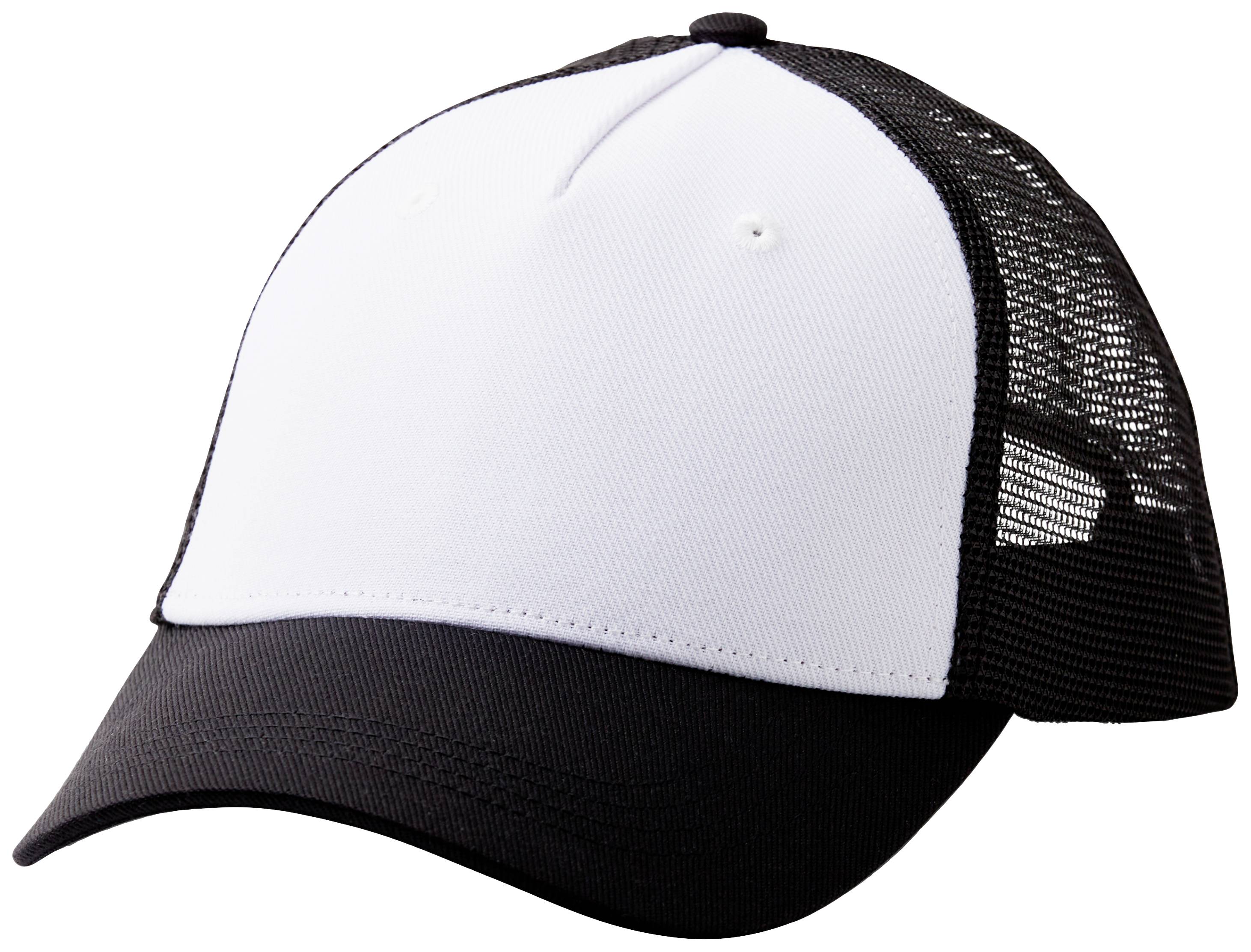 Cricut trucker Hat Capuchon noir, blanc