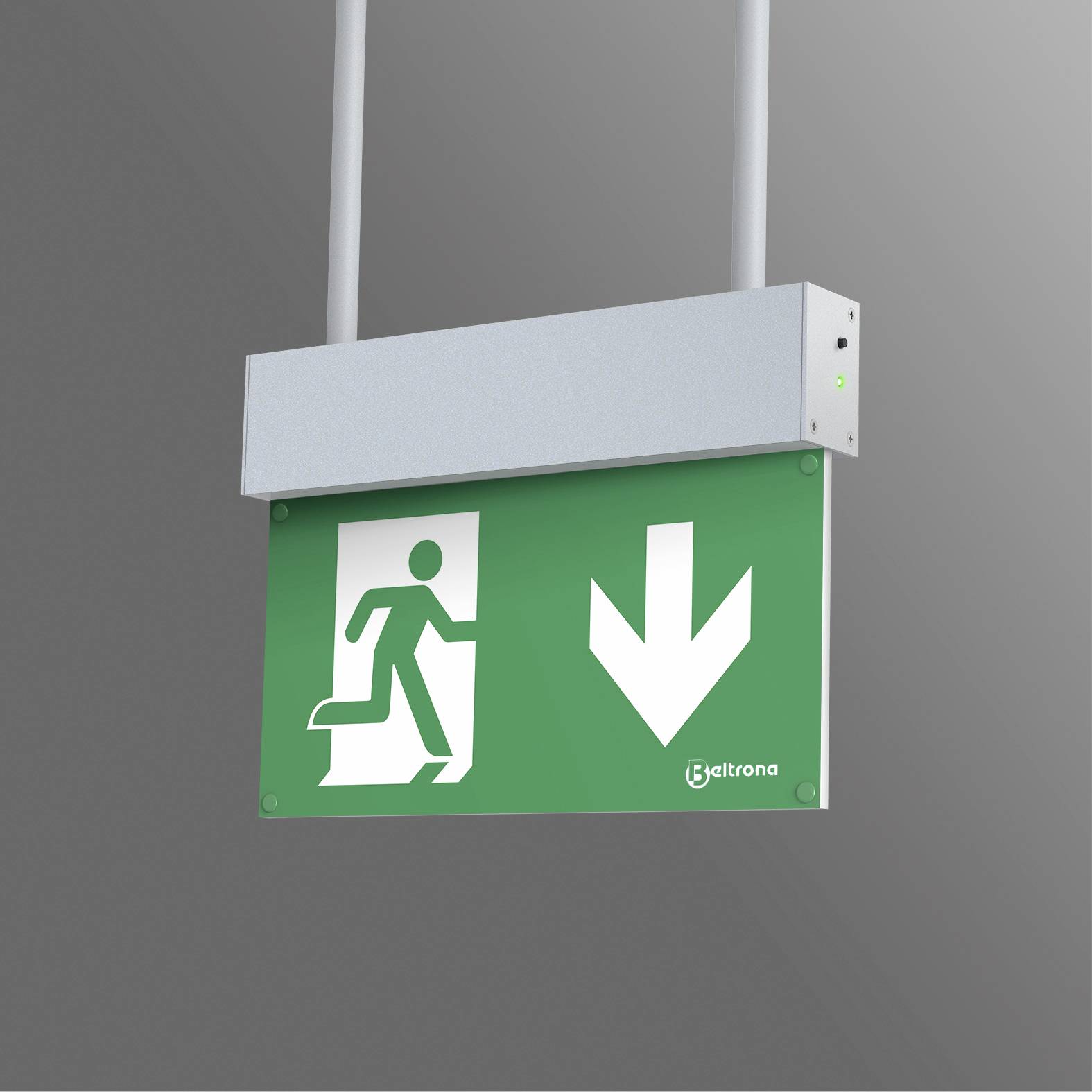 Eclairage LED d'issue de secours Beltrona MEXM82505ZB