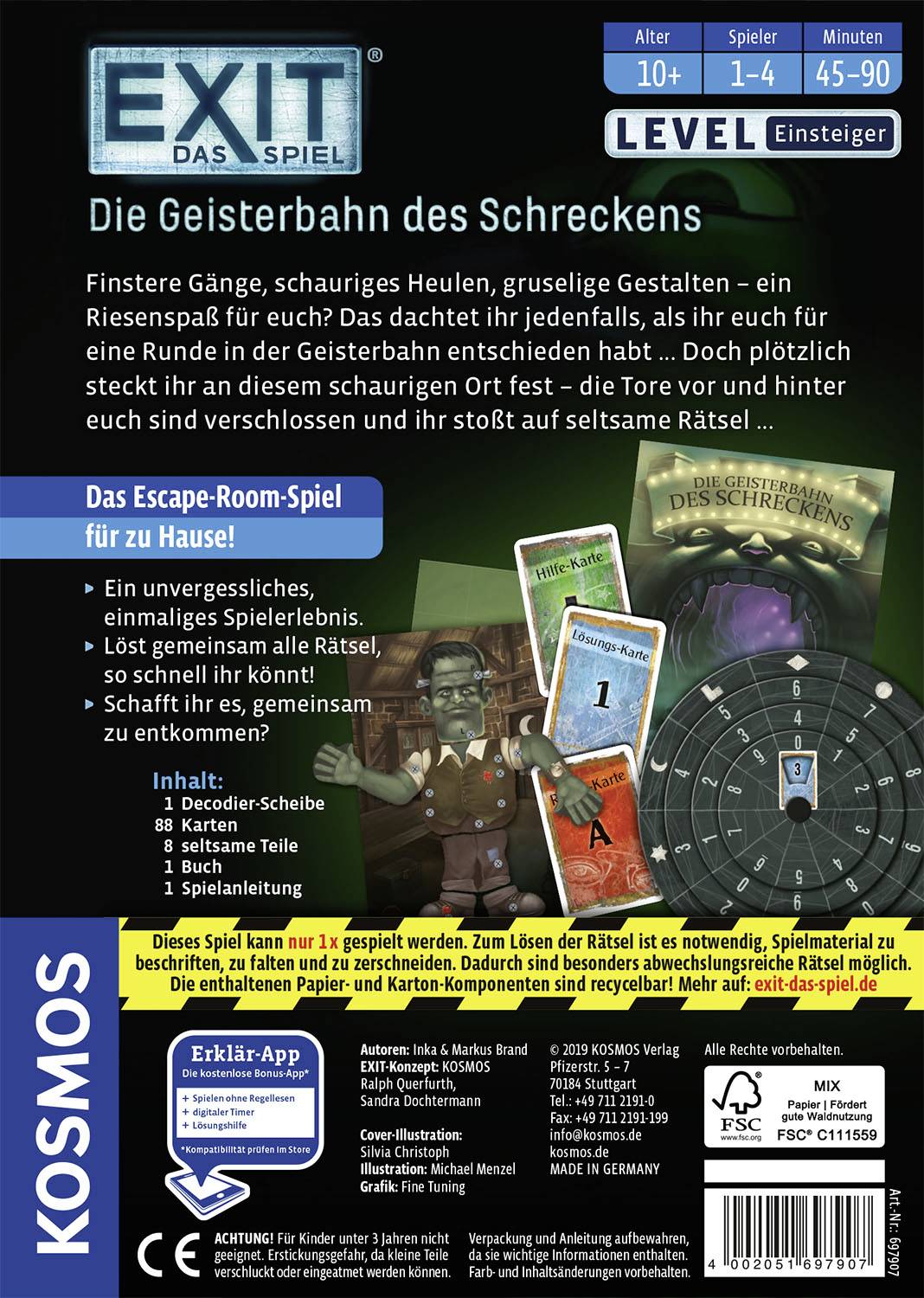 Exit® - Das Spiel: Die Geisterbahn Des